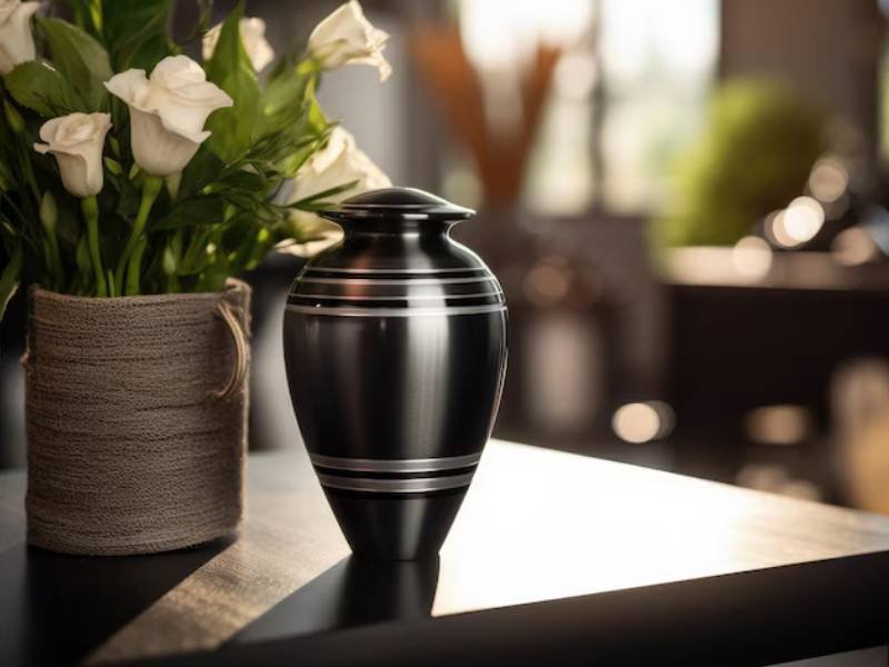 urn image Alan Postlethwaite Funeral urn image